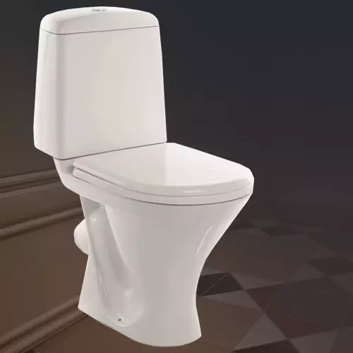 Bowl toilet kanthi ngeculake oblique: ngimpor unitaz-kompak, pojok edisi, jamban kompak kabel lan model liyane sing diluncurake 10523_33