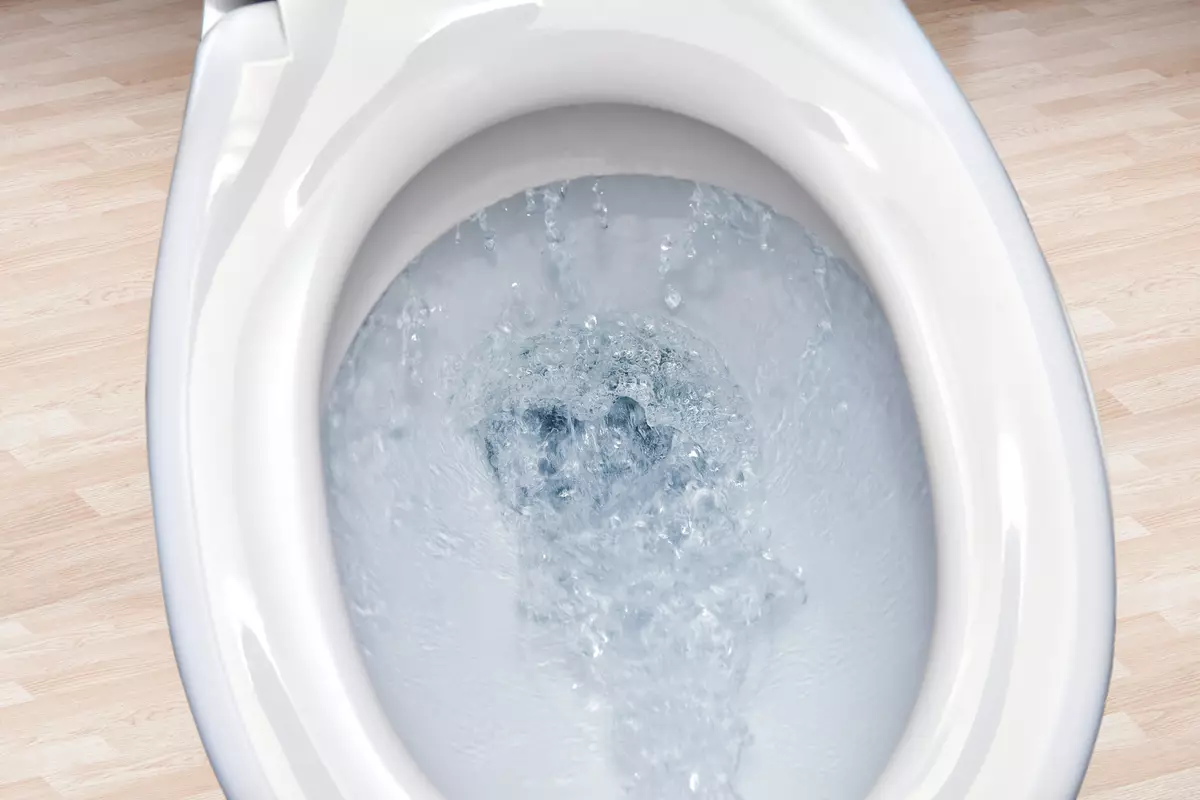 Power Toilet Toilet (40 mga larawan): Mga Tampok ng mga yunit ng sahig sa sahig na may nakatagong tangke, pangkalahatang-ideya ng mga pinaikling modelo at toilet bowl na may isang istante sa isang mangkok 10525_20