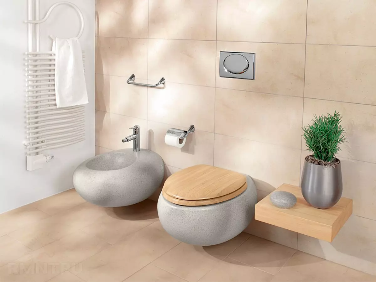 Power WC WC (40 fotografija): Značajke jedinice podne do trošenja s skrivenim spremnikom, pregled skraćenih modela i toaletnih zdjela s policom u zdjeli 10525_30
