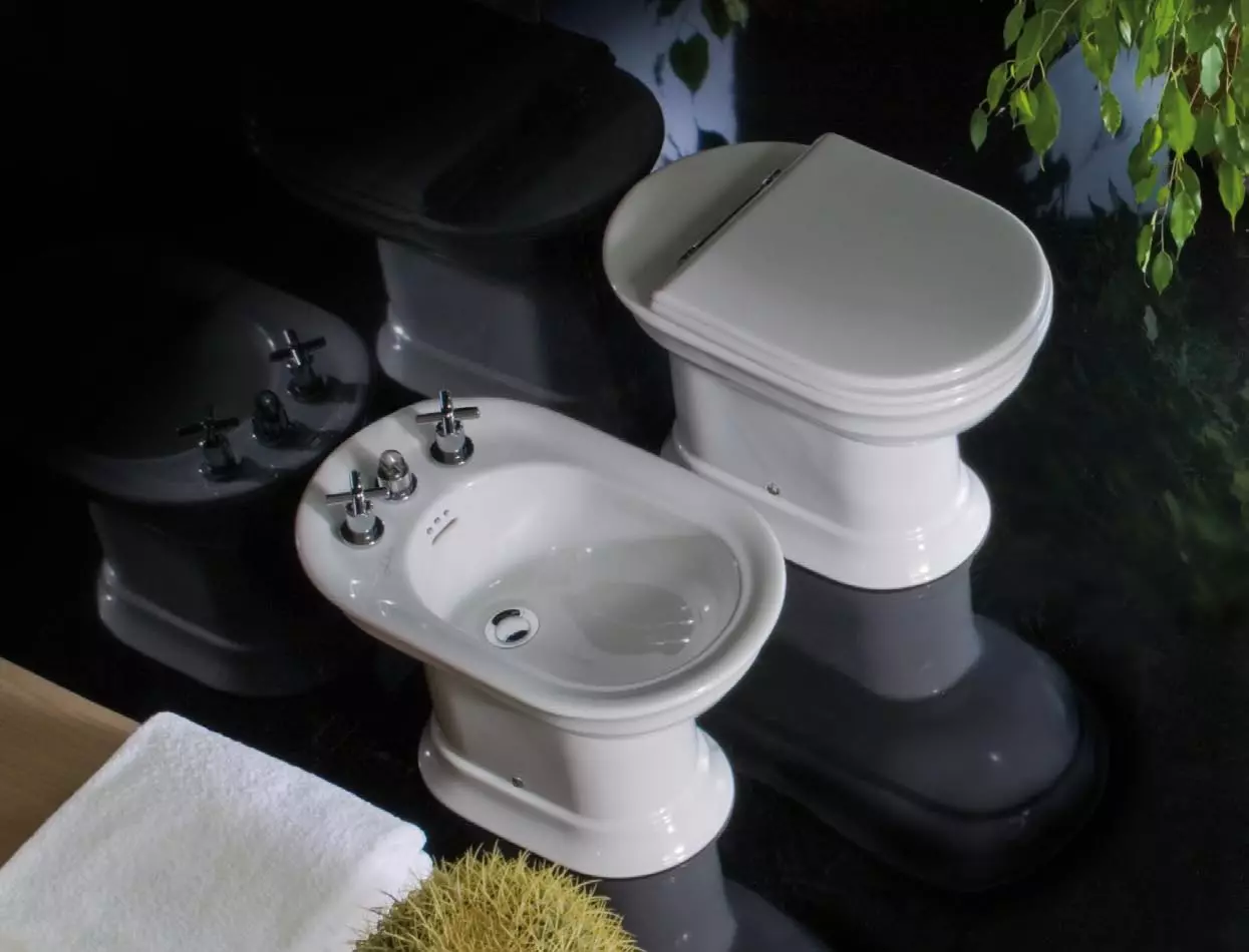 Toilet Power Toilet (40 Foto): Fitur unit lantai-ke-wear dengan tangki tersembunyi, ikhtisar model pendek dan mangkuk toilet dengan rak dalam mangkuk 10525_37