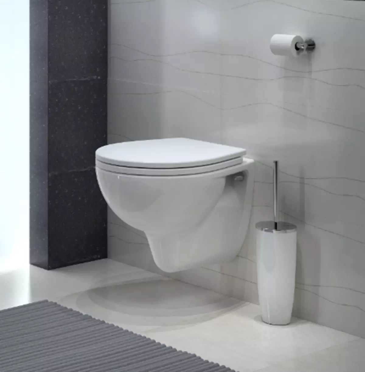Kolo τουαλέτες: Περιγραφή των αιωρούμενων και τουαλέτες όροφο, στυλ και σόλο, Nova Pro Rimfree και Runa, Idol και άλλα μοντέλα 10529_14