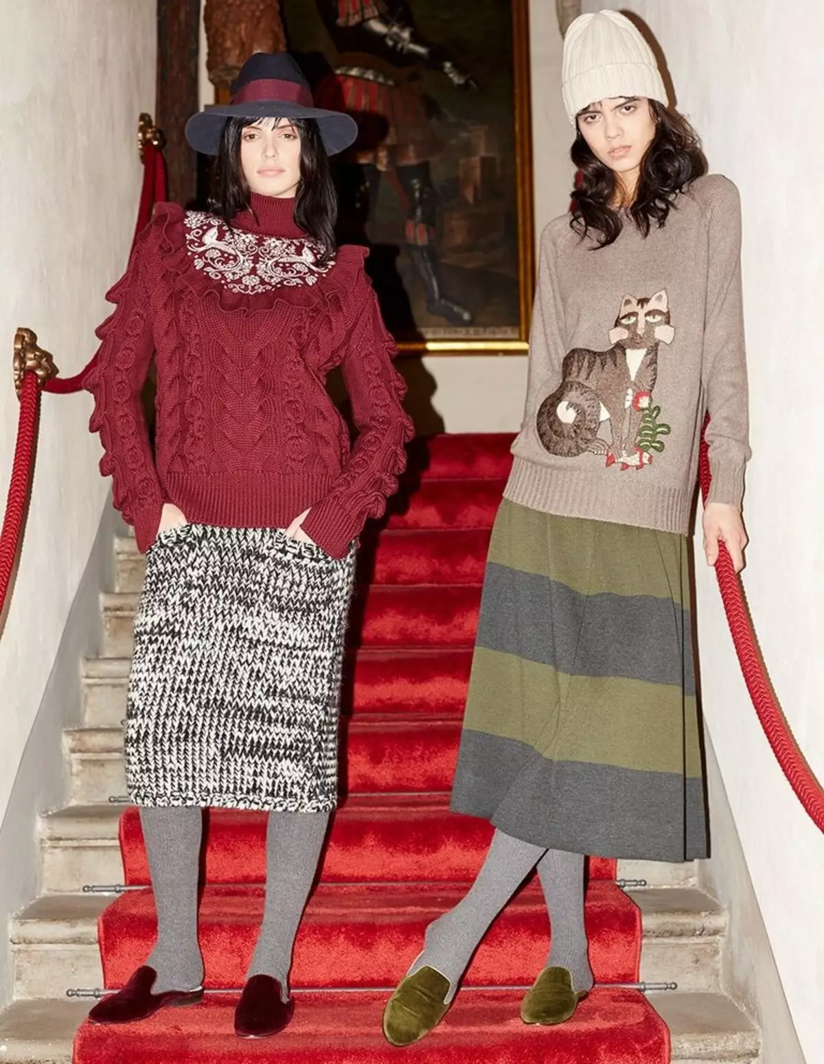 Жіночі светри (192 фото): модні светри 2021, білі, чорні, довгі, з горлом, з кашеміру, теплі, трикотажні, з косами 1052_128