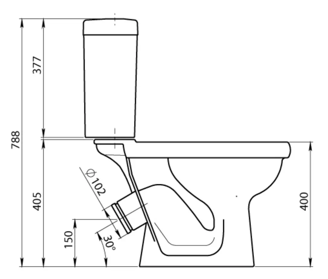 Santeri WC: Compakt-Compact 