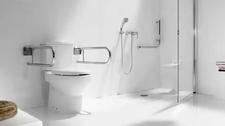 Graberit WC: Yleiskatsaus ulkoiluun ja keskeytettyihin sisäänrakennettuihin, elektronisiin ja raivoihin malleihin, WC-kulhojen kuvaus Kolo, Aquaclean ja muut 10540_8