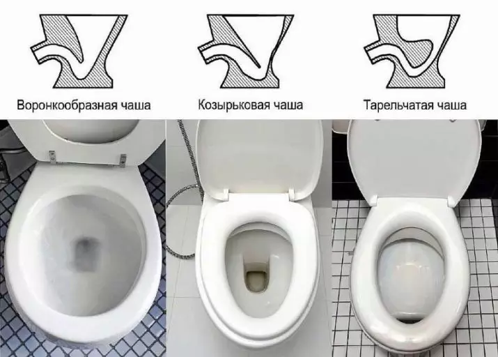 Belbagno शौचालय: Prospero और अल्पाइना, टोरिनो और मैटिनो, Ancona और अल्बा, गाला और Sfera श्रृंखला से निलंबित और उग्र शौचालयों का अवलोकन। समीक्षा 10543_22