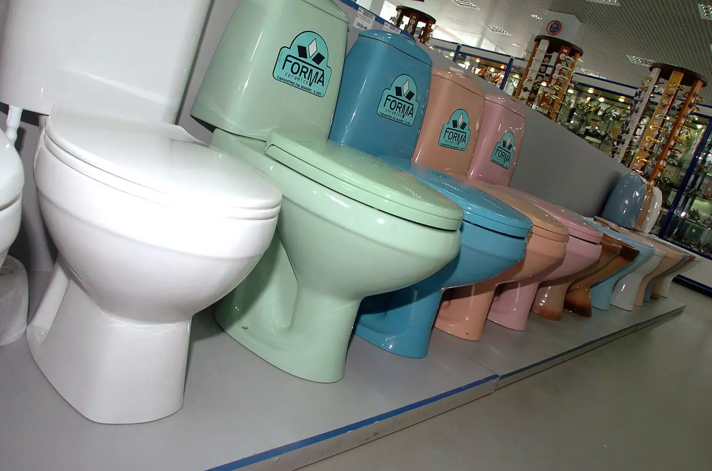 Što je bolje za toalet: porculan ili faience? Prednosti i mane Sanatayana i Sanfarfore. Koji je materijal bolji? 10546_17