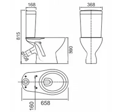 Bearing toilet (75 photos): What is it? Pros and cons of the toilet bowls without a rim, features of the filter models and toilet bowls compact, reviews 10547_27