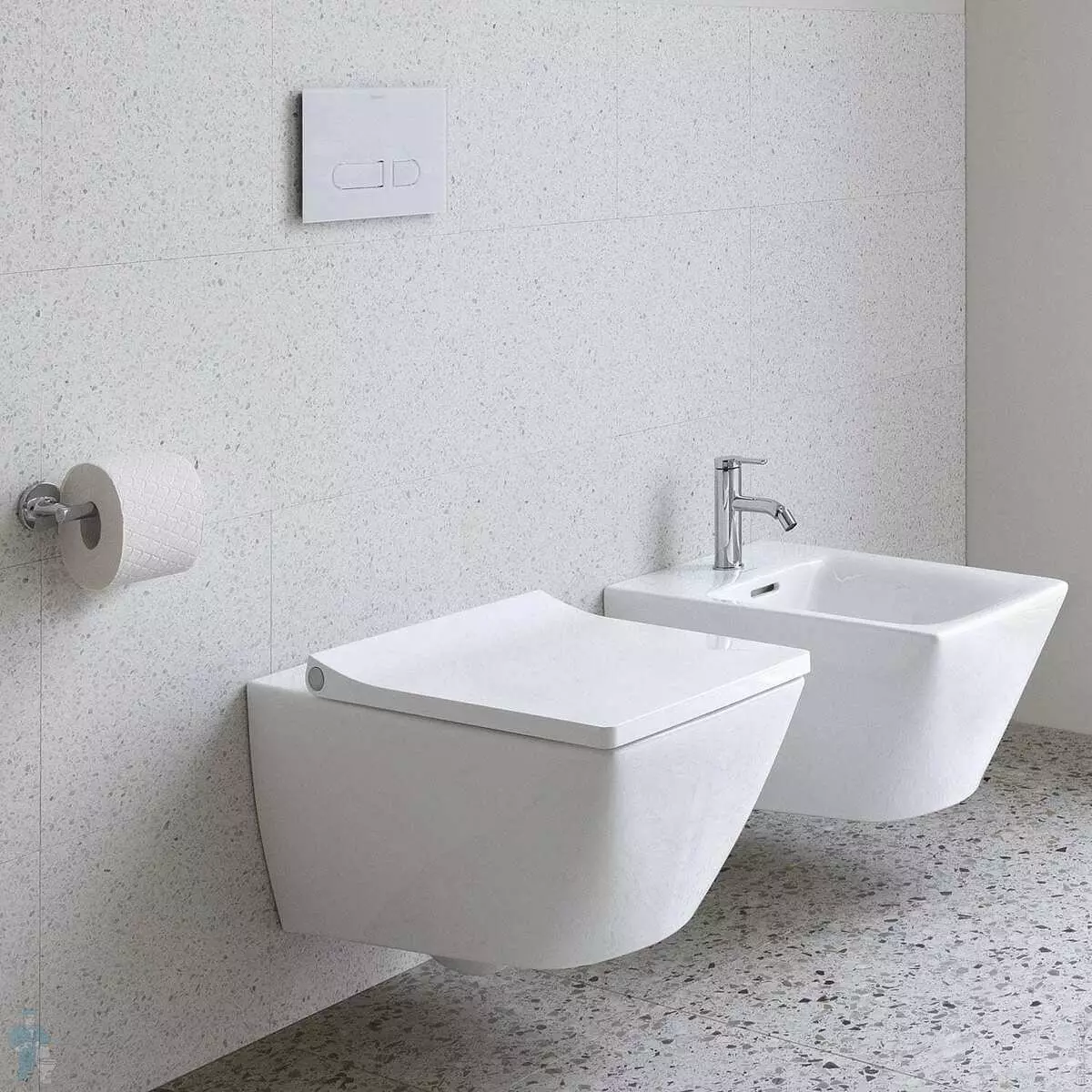 Bearing toilet (75 foto): Apa iku? Pros lan kontra saka bokor jamban tanpa lega, fitur saka mangkuk saringan lan bokor jamban kompak, ulasan 10547_31
