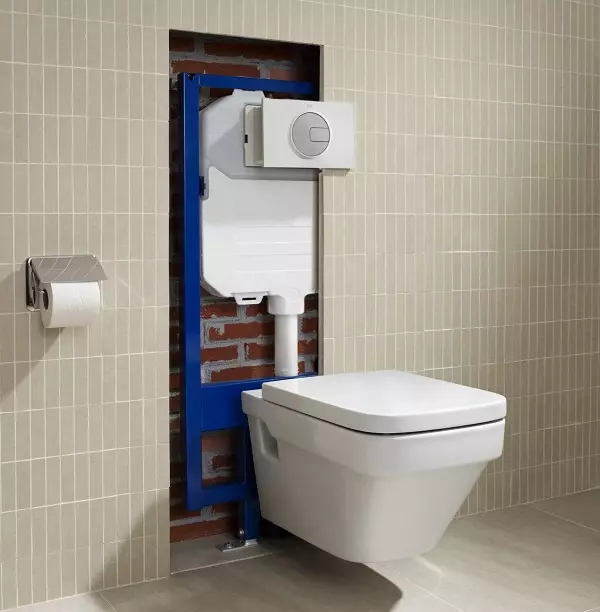Ležaj WC (75 fotografij): Kaj je to? Prednosti in slabosti s straniščem brez platišča, značilnosti filtrirnih modelov in toaletni sklede kompaktne, pregledi 10547_63