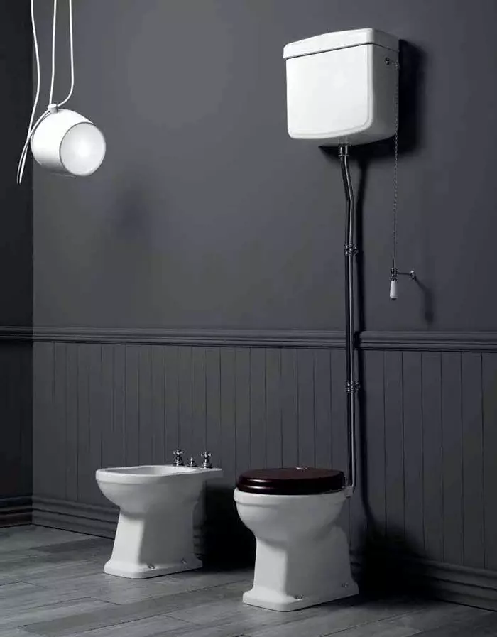 المرحاض مع الإفراج المباشر: وخصوصيات المرحاض مع استنزاف الأفقي. ما هو أفضل وسيلة: مباشرة أو منحرف؟ الأحجام والطول وغيرها من المعالم 10548_20