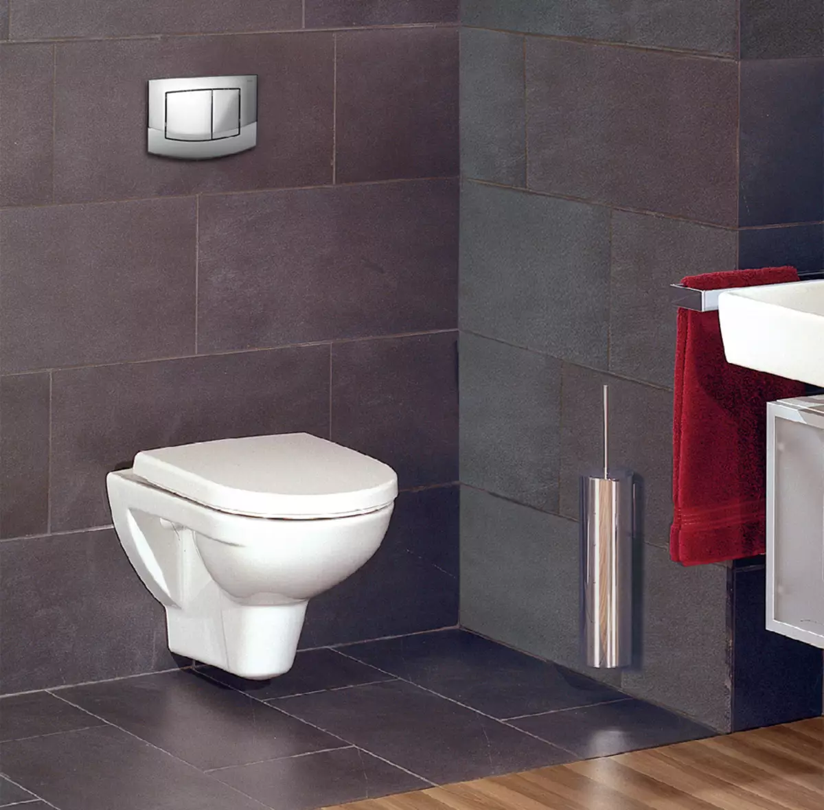 WC s izravnim otpuštanjem: osobitosti toaleta s horizontalnim odvodom. Koji je najbolji način: izravni ili kosi? Veličine, visina i drugi parametri 10548_22