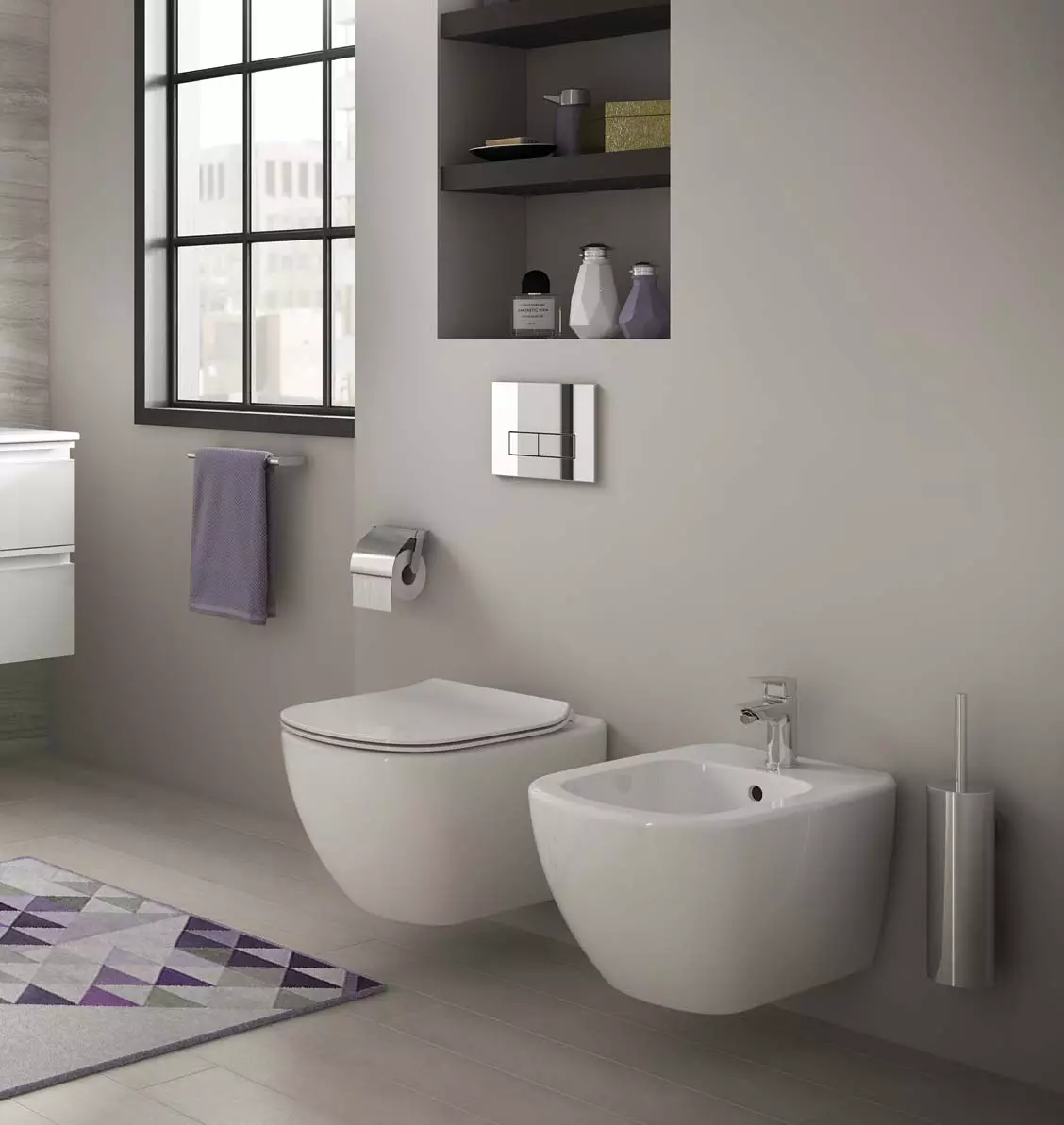 Ideel standard toiletter: gulv, suspenderet og andre typer toiletskåle, oversigt over modeller med mikrolift, Connect, Tesi Aquablade og Ocean 10553_14