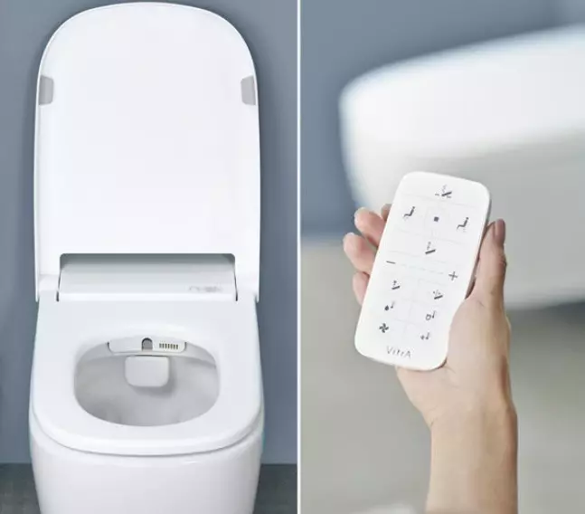 Τουαλέτα με μια λειτουργία Bidet: Κρεμαστό τουαλέτα δύο σε ένα με ενσωματωμένο μπιντέ τουαλέτας, τουαλέτα δαπέδου, σε συνδυασμό με μια Bift, σχόλια 10554_10