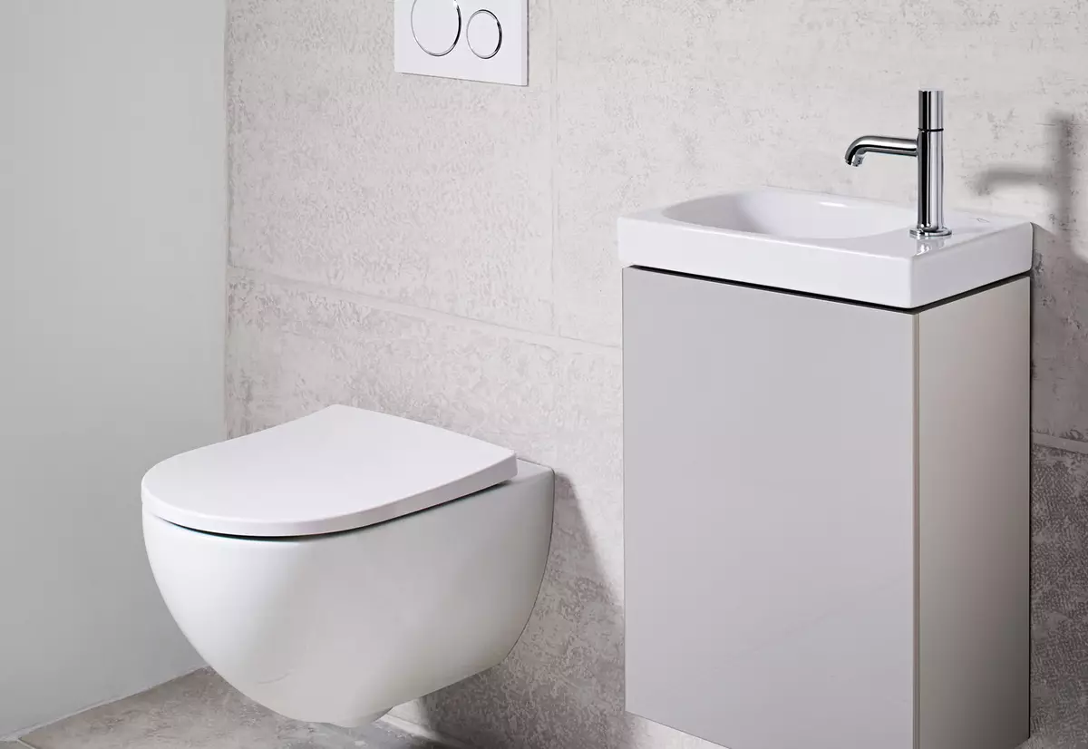 केरामाग शौचालय: निलंबित, आउटडोर और प्यारे मॉडल की विशेषताएं 10556_11
