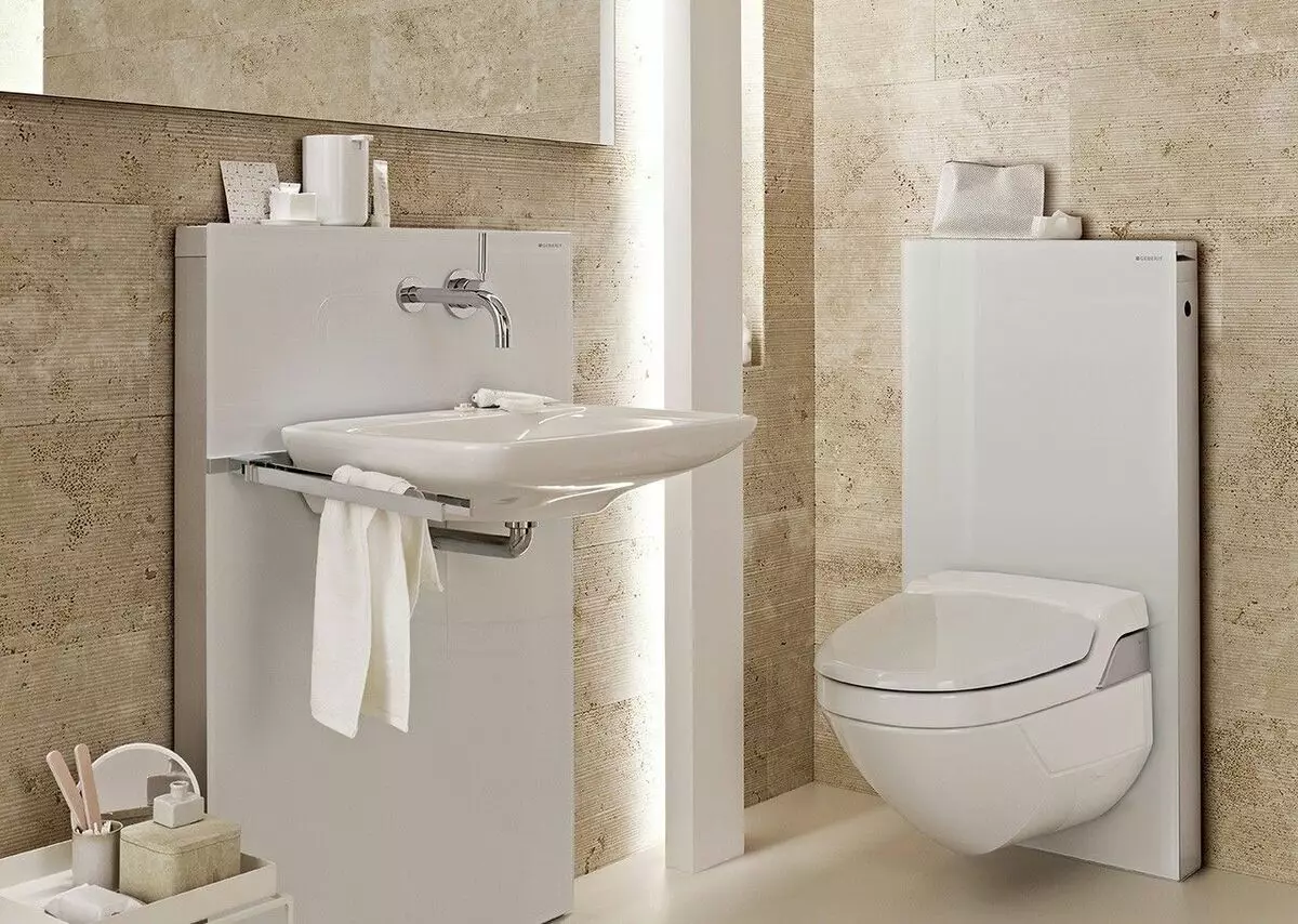 केरामाग शौचालय: निलंबित, आउटडोर और प्यारे मॉडल की विशेषताएं 10556_22