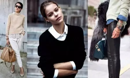 Τι είναι το πουλόβερ (21 φωτογραφίες): Τι είναι διαφορετικό από το jumper, πουλόβερ; 1055_15