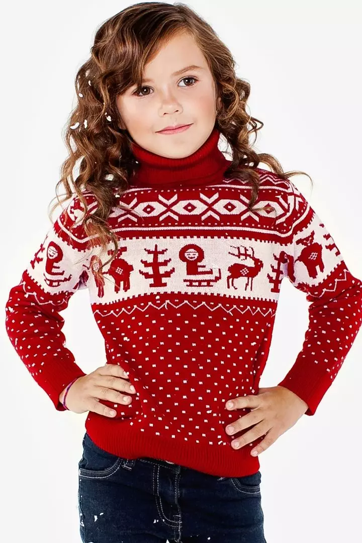 Детски пуловер 2021 (48 снимки): стилни модели за момичета и момчета от 2 години 1059_4