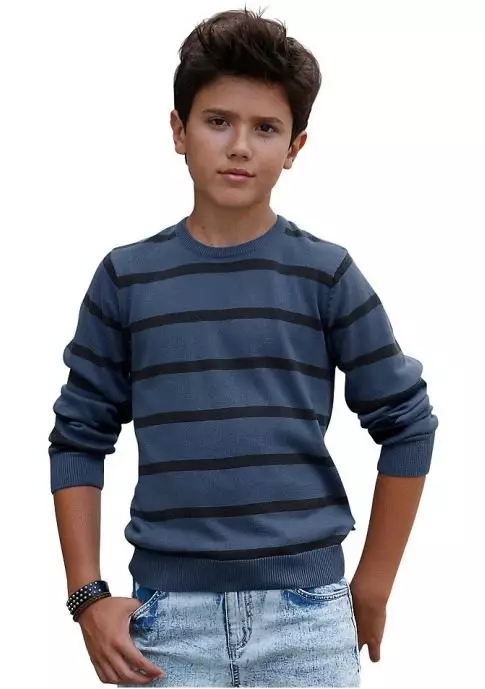 Дзіцячыя пуловеры 2021 (48 фота): стыльныя мадэлі для хлопчыкаў і дзяўчынак ад 2 гадоў 1059_41