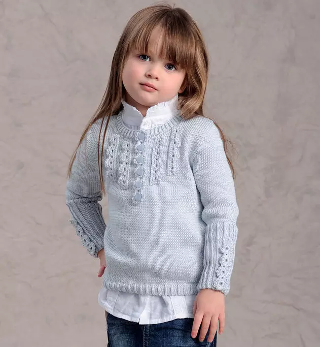 Dječje pulover 2021 (48 fotografija): stilski modeli za dječake i djevojčice od 2 godine 1059_47