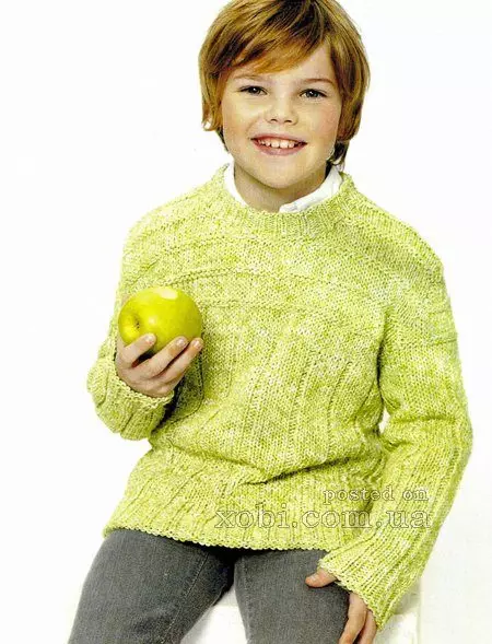 Дечији пуловер 2021 (48 фотографија): Модери модели за дечаке и девојчице од 2 године 1059_5