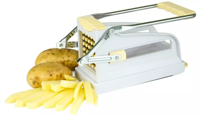 Potatoes for FRI: hand grabs for potatoes and electric devices for cutting it, professional presses and household apparatus 10601_13