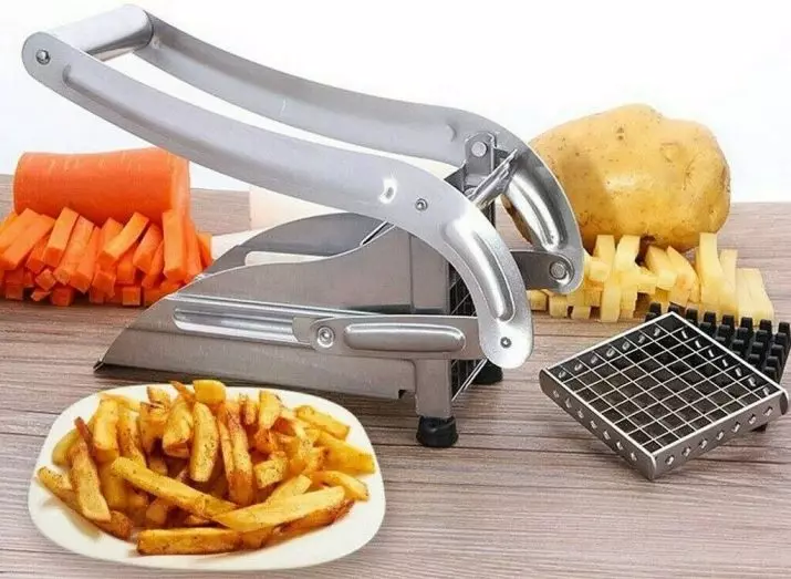 Potatoes for FRI: hand grabs for potatoes and electric devices for cutting it, professional presses and household apparatus 10601_2