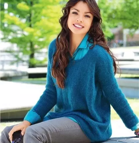 Modo Pullovers 2021 (183 fotoj): realaj modeloj, popularaj markoj, brilaj bildoj 1060_62