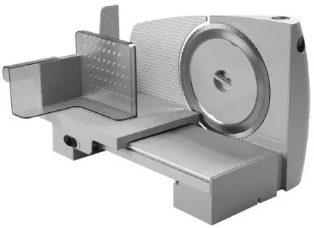 Slicer Gorenje: Model alat pengiris listrik untuk memotong, pengiris pisau. Ulasan 10617_7