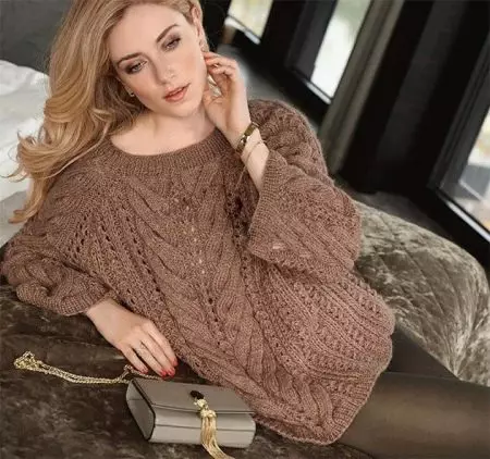 Knitted Pullovers 2021 (53 foto's): Populêre frouljusmodellen 1061_20