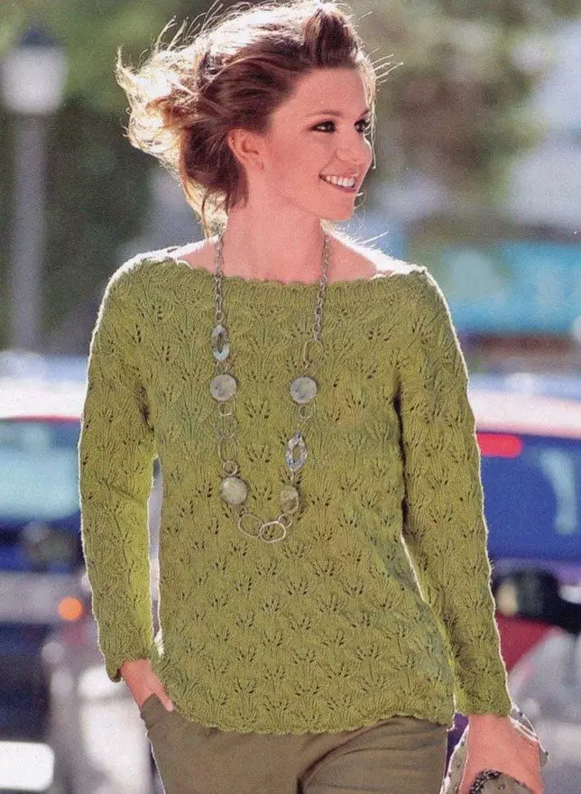PulloVers tricotés 2021 (53 photos): Modèles populaires pour femmes 1061_51