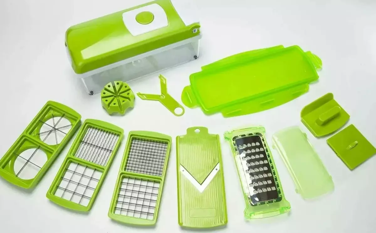 Multislacer: for vegetables and fruits. How to prepare a multislider grater and use it? How does vegetable cutter work? 10623_5