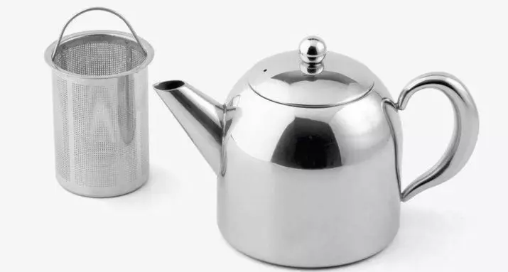 Metallbrauen-Teekannen (13 Fotos): Edelstahl-Kessel und Kupfer-Teekannen, emaillierte Produkte und andere Typen 10647_2