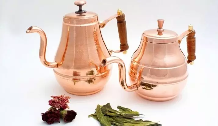 Hlau brewing teapots (13 Duab): stainless hlau kettles thiab tooj liab, enameled khoom thiab lwm hom 10647_9