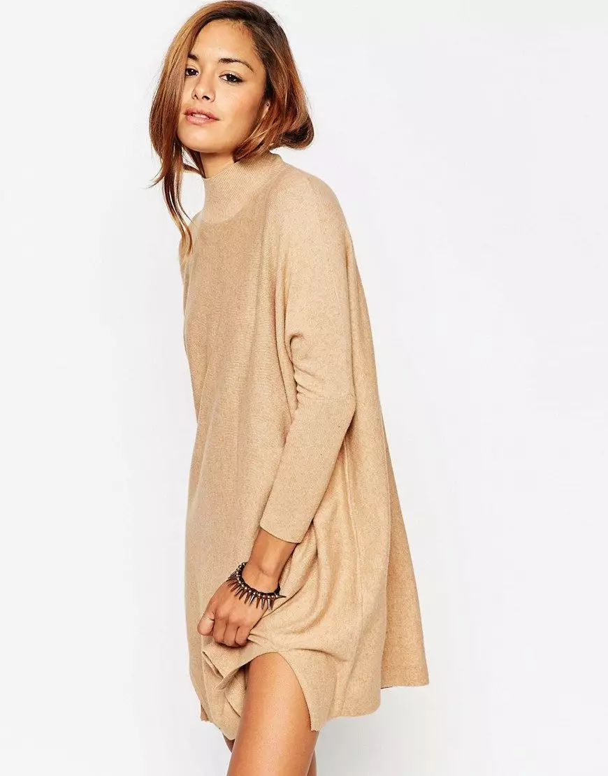 Jumper de cashmere feminino (66 fotos): com pescoço em v, jumper cashmere clássico 1065_53