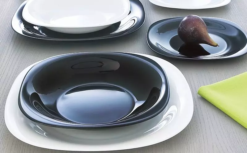 French Tableware: yeməklər Emile Henry və Le Creuset, Arcopal və Arcoroc, eləcə də Fransanın digər markalar təsviri 10665_8