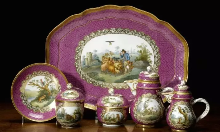 Maissen Porcelain (30 fotografija): Značajke njemačke marke Meissen, markice na posuđama po godini 10701_2