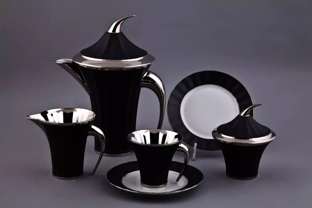 Kaffeservice (13 Billeder): Porcelæn sæt LFZ og Japan, fra Tjekkiet og tyske kits, andre muligheder. Vælg et sæt på 6 og 12 personer 10710_11
