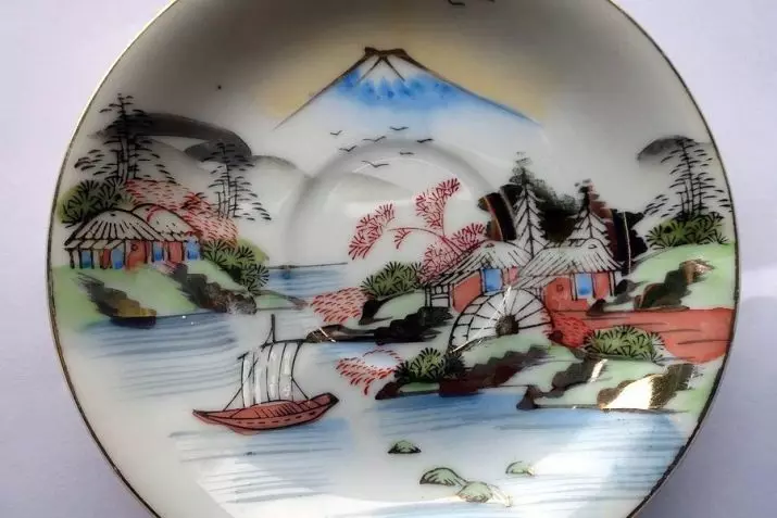 Japanese China: Porcelain stamps mula sa Japan. Keramika Narumi, Takito at iba pang mga tatak. 10715_7