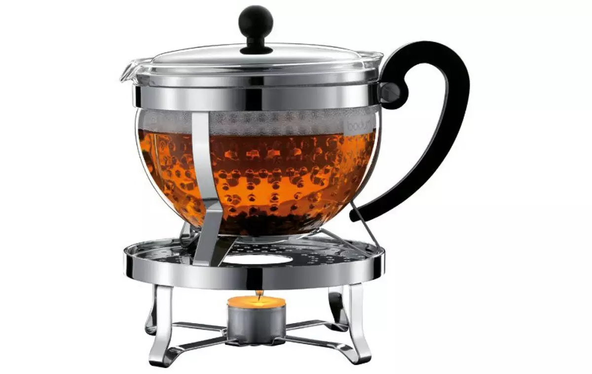 Tasing Teapot dipanaskeun tina lilin: Tarjamah kaca sareng teaster keramik nganggo nangtung sareng lilin 10734_13