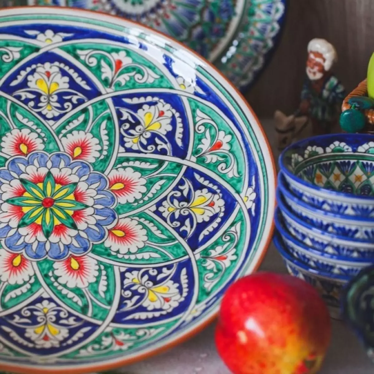 Uzbek (25 photos): Vlastnosti čaje sady, talíře, malování a další národní jídla Uzbekistánu 