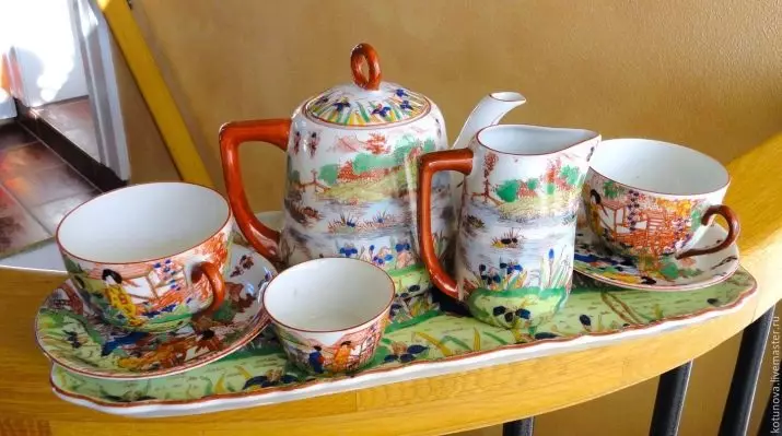Чај за столове (19 фотографија): Како одабрати сет за церемонију? Које су предмете за чај чаја требали ући? 10746_14
