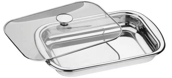 Cookware for the oven: What is better for baking dishes? Types of heat resistant dishes with lid and without gas and electric ovens 10752_19