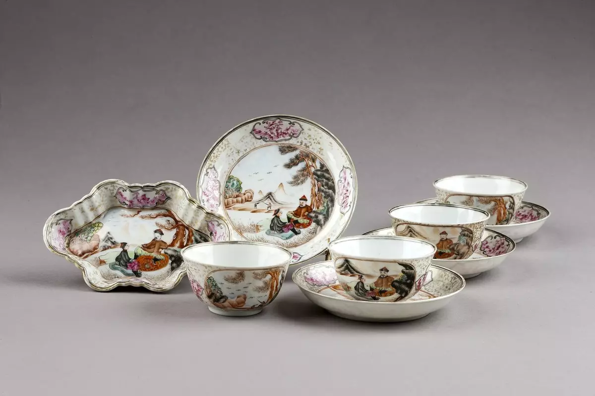 Chinese porselein (51 foto's): ontwikkeling geskiedenis, vintage vase en moderne wit eetgerei met brons. Hoe om ware porselein te onderskei van valse? 10756_3