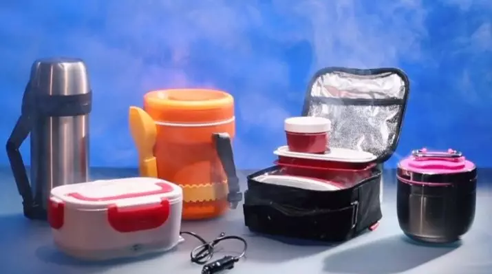 ظروف غذا گرم (24 عکس): ویژگی های جعبه ناهار خوراکی مواد غذایی. نحوه استفاده از ظروف گرم برای گرمایش گرما؟ بررسی مشتری 10762_8