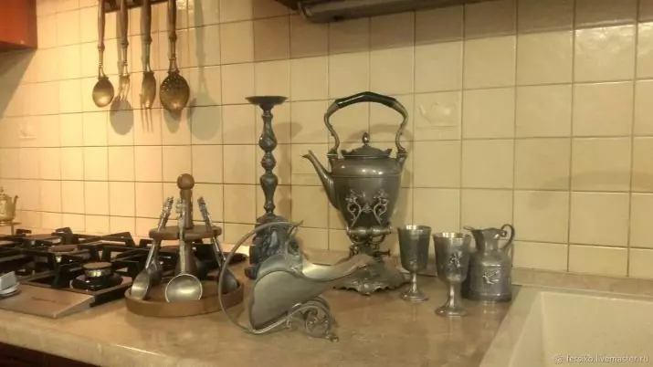Tin cookware: Description of Artina SKS tableware and other manufacturers. Benefit and harmful plates from tin 10765_6