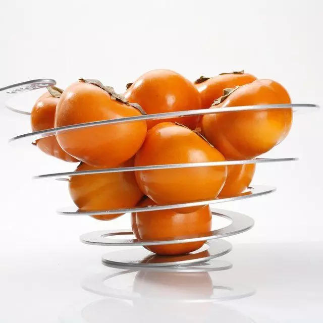 Fructica: 3 pakopos lentynos ir metalinės vazos vaisiams, krištolo indai ant kojų ir kitų parinkčių 10777_8