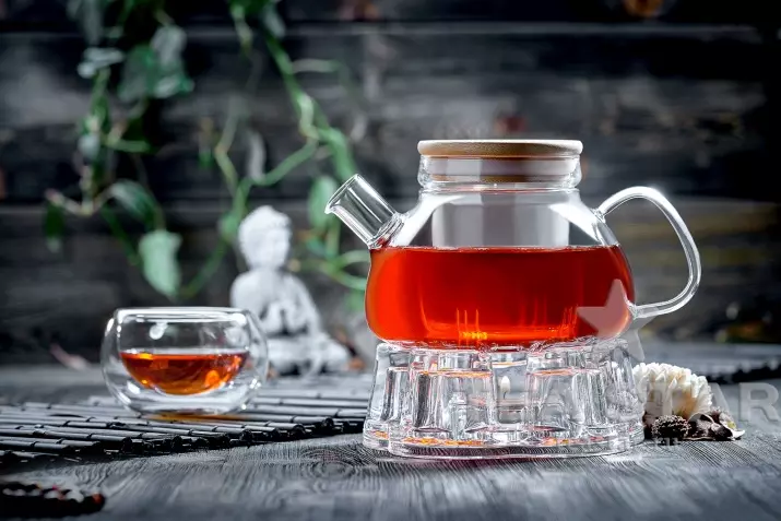 Teapot (42 sary): lovia ho an'ny dite mafana, modely misy bokotra sy kofehy, Gipfel ary avo kokoa, Mayer & Boch ary Bodum 10779_11