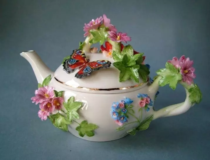 Teapot (awọn fọto 42): Awọn awopọ fun tii alurin, awọn awoṣe pẹlu bọtini ati okun, gipor, Mayer & boch 10779_15