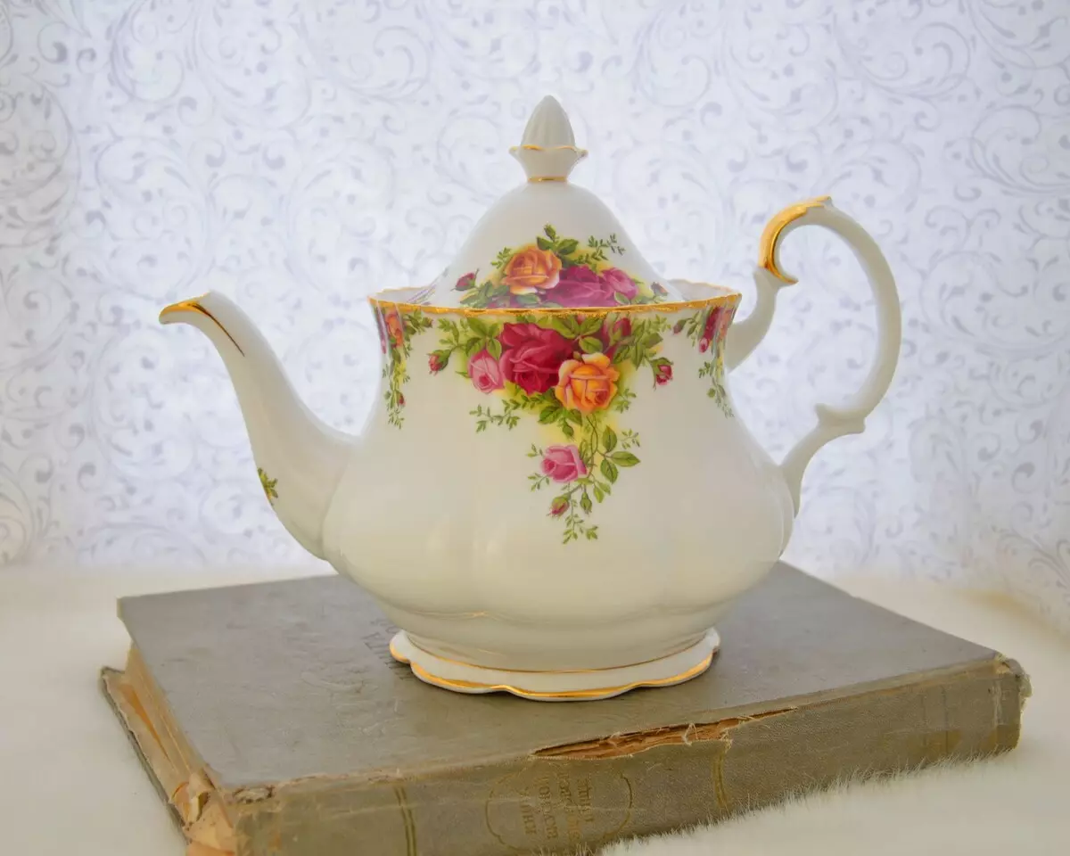 Teapot (42 sary): lovia ho an'ny dite mafana, modely misy bokotra sy kofehy, Gipfel ary avo kokoa, Mayer & Boch ary Bodum 10779_16