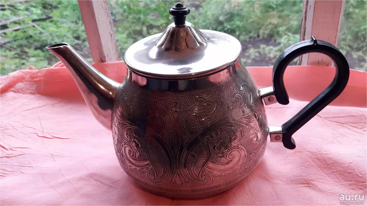 Teapot (42 sary): lovia ho an'ny dite mafana, modely misy bokotra sy kofehy, Gipfel ary avo kokoa, Mayer & Boch ary Bodum 10779_24
